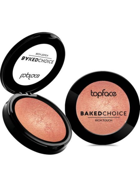 TOPFACE Румяна запеченные 006 BAKED CHOICE RICH TOUCH Blush On   5г