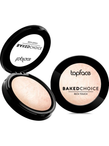 TOPFACE Хайлайтер запеченный 101 BAKED CHOICE RICH TOUCH Highlighter  6г