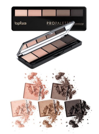 TOPFACE Палитра теней для век тон 006 PRO PALETTE EYESHADOM 12.5 гр