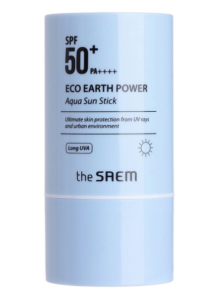 The Saem Крем солнцезащитный в виде стика Eco Earth Power Aqua Sun Stick 22 г