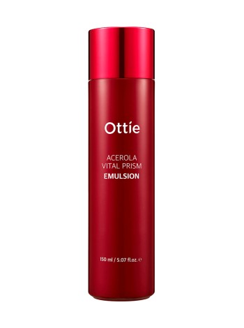 OTTIE Эмульсия витаминная с ацеролой для лица Acerola vital prism emulsion120 мл.