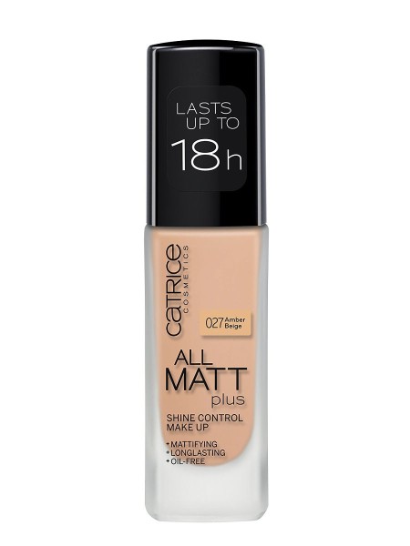 CATRICE Основа тональная All matt plus shine control make up 027 Amber Beige