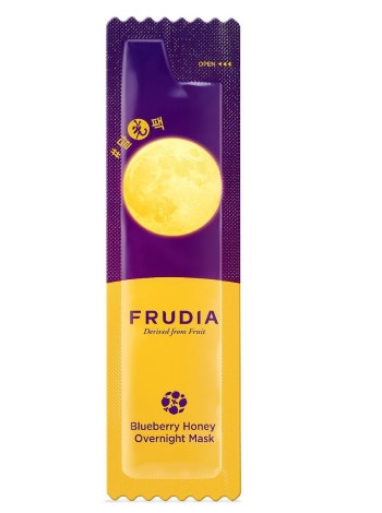 FRUDIA Питательная ночная маска с черникой и медом Blueberry Honey Overnight Mask, 5 мл.