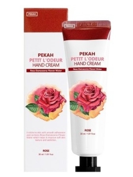 PEKAH Крем для рук с розой Petit L'odeur Hand Cream Rose 30 мл.