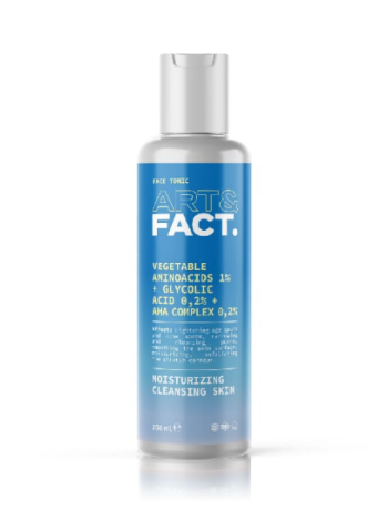 ART&FACT Увлажняющий тоник для лица VEGETABLE AMINOACIDS 1% + GLYCOLIC ACID 0,2% + AHA COMPLEX 0,2%