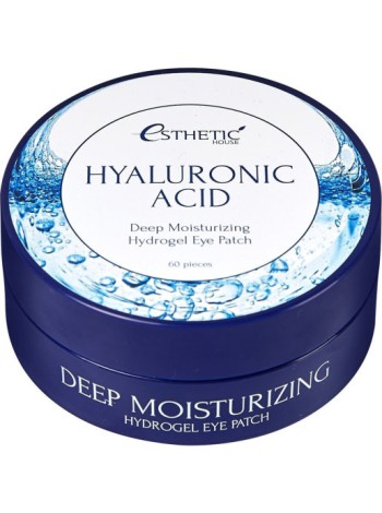 ESTHETIC HOUSE Патчи гидрогелевые с гиалур. к-той HYALURONIC ACID HYDROGEL EYE PATCH 60 шт.