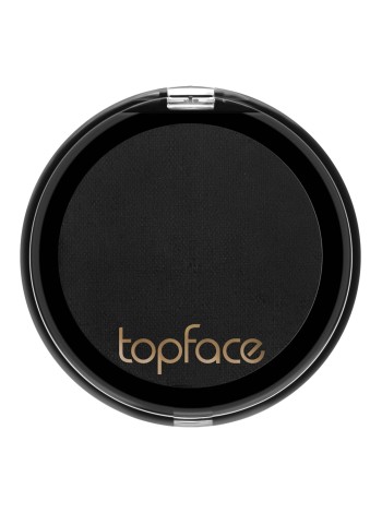 TOPFACE Тени для век одноцветные 112 Instyle Pearl Mono Eyeshadow Deepest Black  2,5г