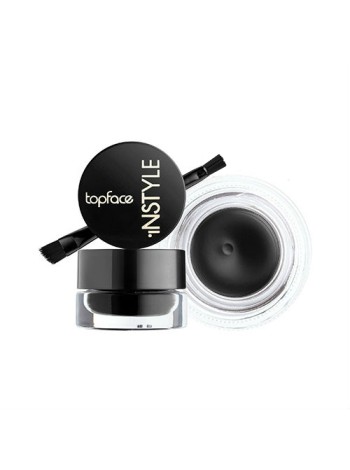 TOPFACE Подводка для глаз гелевая водостойкая 001 Instyle Gel Eyeliner Black 3,5г