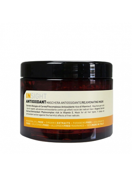INSIGHT Маска антиоксидантная для перегруженных волос, Antioxidant 500 мл