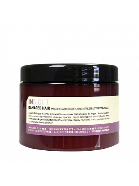 INSIGHT Маска для поврежденных волос Damaged Hair 500 мл