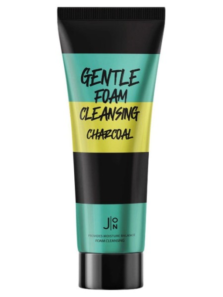 J:ON Пенка для умывания уоль Gentle Foam Cleansing Charcoal 100мл