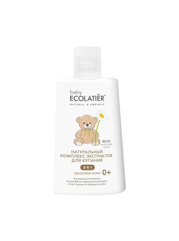 Ecolatier Baby Натур.комплекс экстрактов 8в1 Здоровая кожа для купания детей 0+ 250мл