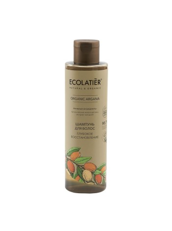 Ecolatier Шампунь Глубокое восстановление Organic Argana  250мл