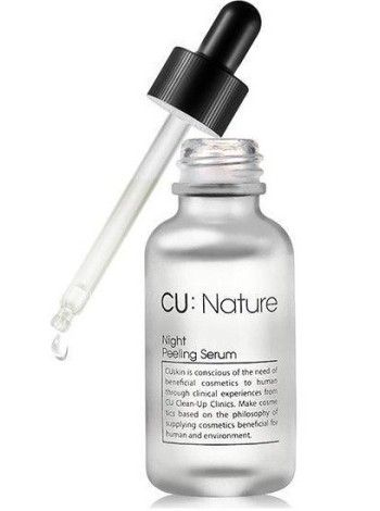 CUSKIN Ночная обновляющая сыворотка NATURE NIGHT PEELING SERUM 30 мл