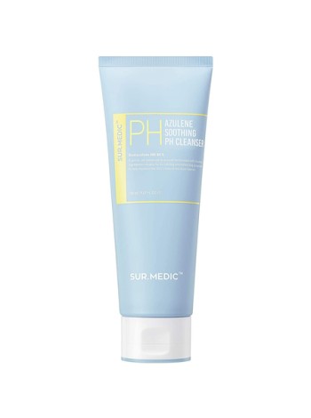 Sur.Medic+ Пенка с гвайазуленом - Azulene Soothing pH Cleanser 150 мл