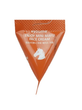 AYOUME Крем для лица с лошадиным жиром ENJOY MINI MAYU FACE CREAM 3г