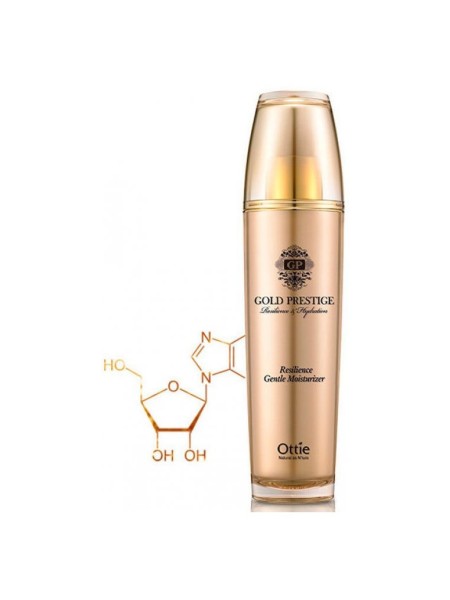 OTTIE Увлажняющая эмульсия для упругости кожи Gold Prestige Resilience Gentle Moisturizer 130мл