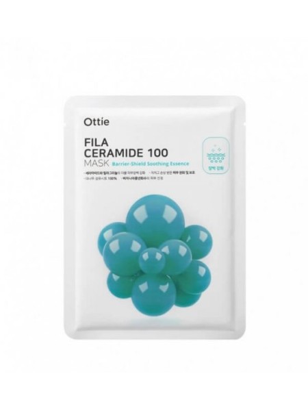 OTTIE Тканевая маска с керамидами для восстановления Fila Ceramide 100 Mask 23 г