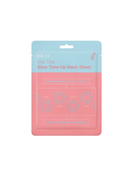 DR.F5 Витализирующая маска для выравнивания тона и сияния Vita Tree Glow Tone Up Mask Sheet