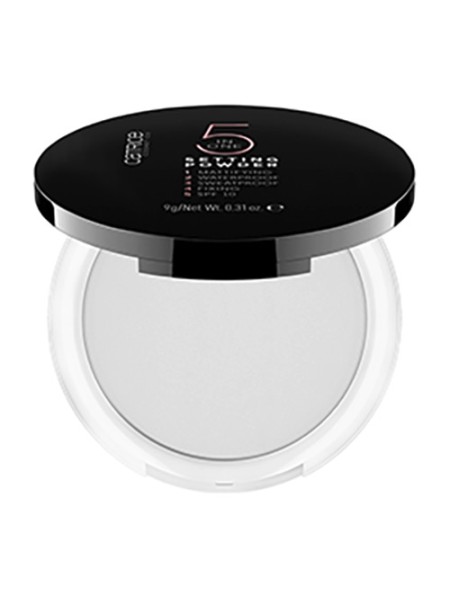 CATRICE Пудра компактная фиксирующая водостойкая 5 in 1 Setting Powder 010