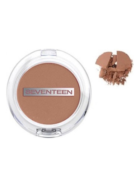 SEVENTEEN Румяна компактные Natural Matte Silky Blusher 03 Café Au LAit