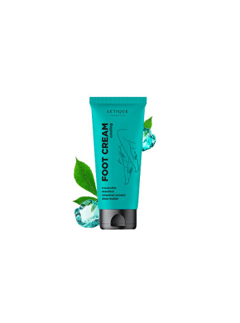 LETIQUE Крем для ног с охладающим эффектом Foot Cream Cooling 100 мл