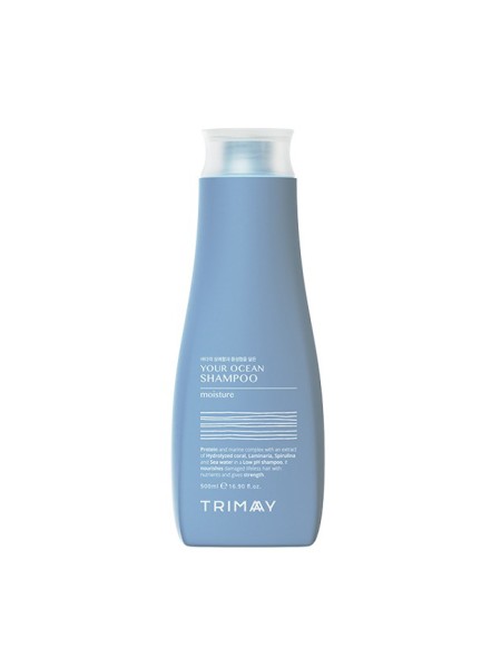 TRIMAY Бессульфатный протеиновый шампунь c морским комплексом Your Ocean Shampoo Moisture 500мл					