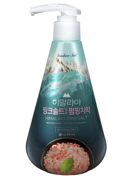 PERIOE Зубная паста с розовой гималайской солью Pumping Himalaya Pink Salt Ice Calming Mint 285 г