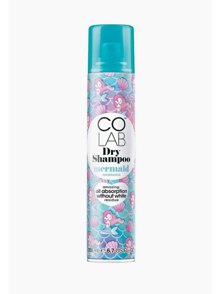 COLAB Сухой шампунь Dry Shampoo Mermaid 200 мл